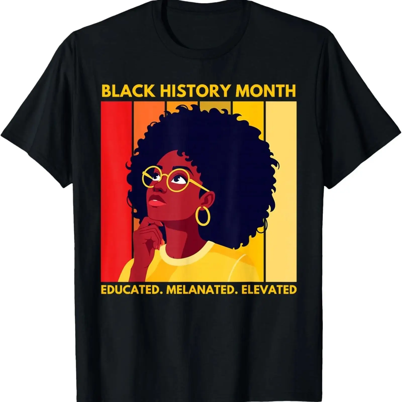 Men'S Fashion History - Black History Month African American T-Shirt,