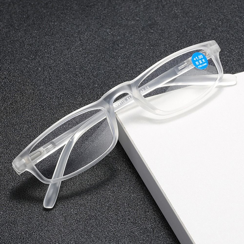 Men'S Fashion For 70 Year Old - Mode transparente Lesebrille Anti-Blue-Ray-Brille Senioren ultraleichte