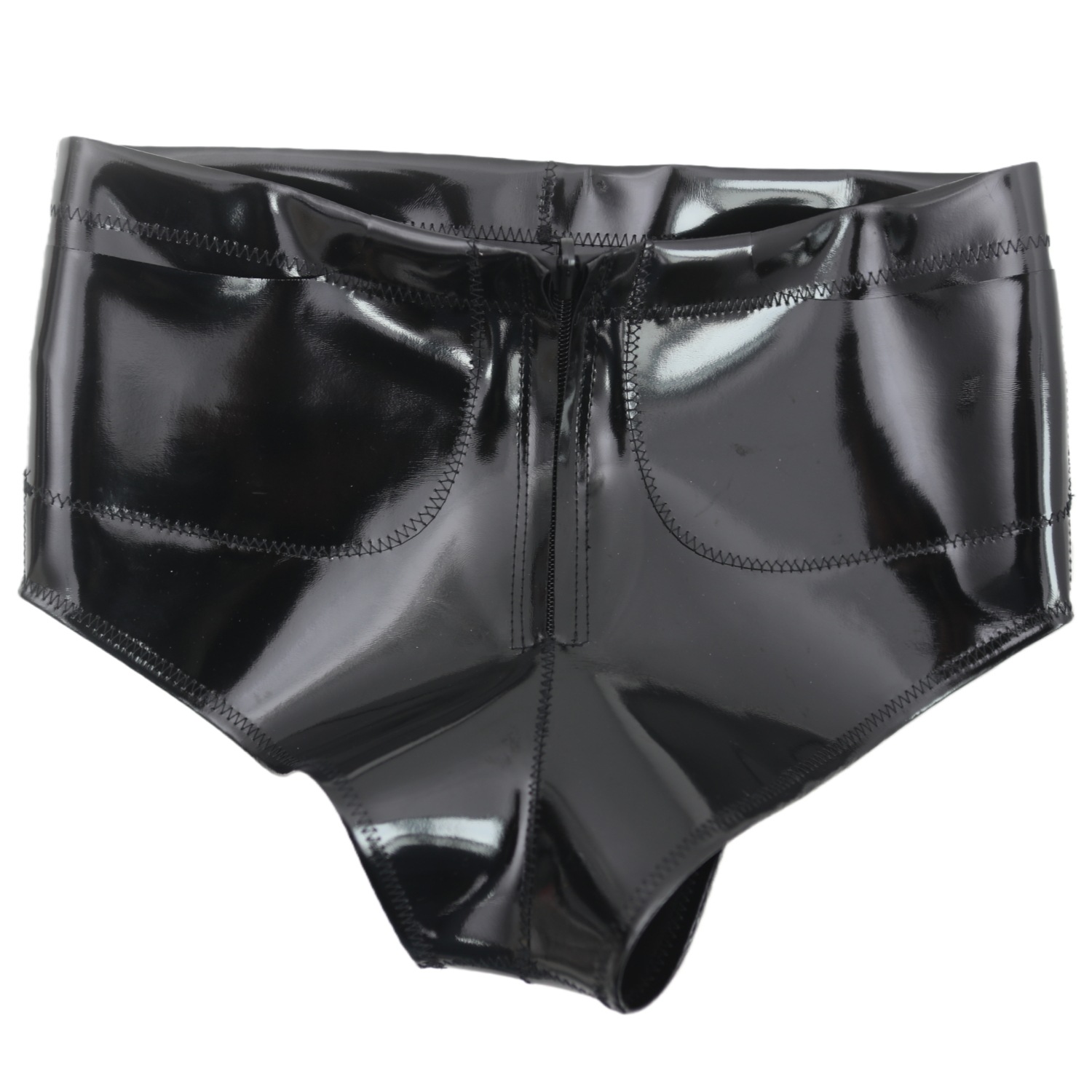 Men'S Fashion And Style - Damen Herren Glänzende Taschen-Shorts Mittelhohe Taille