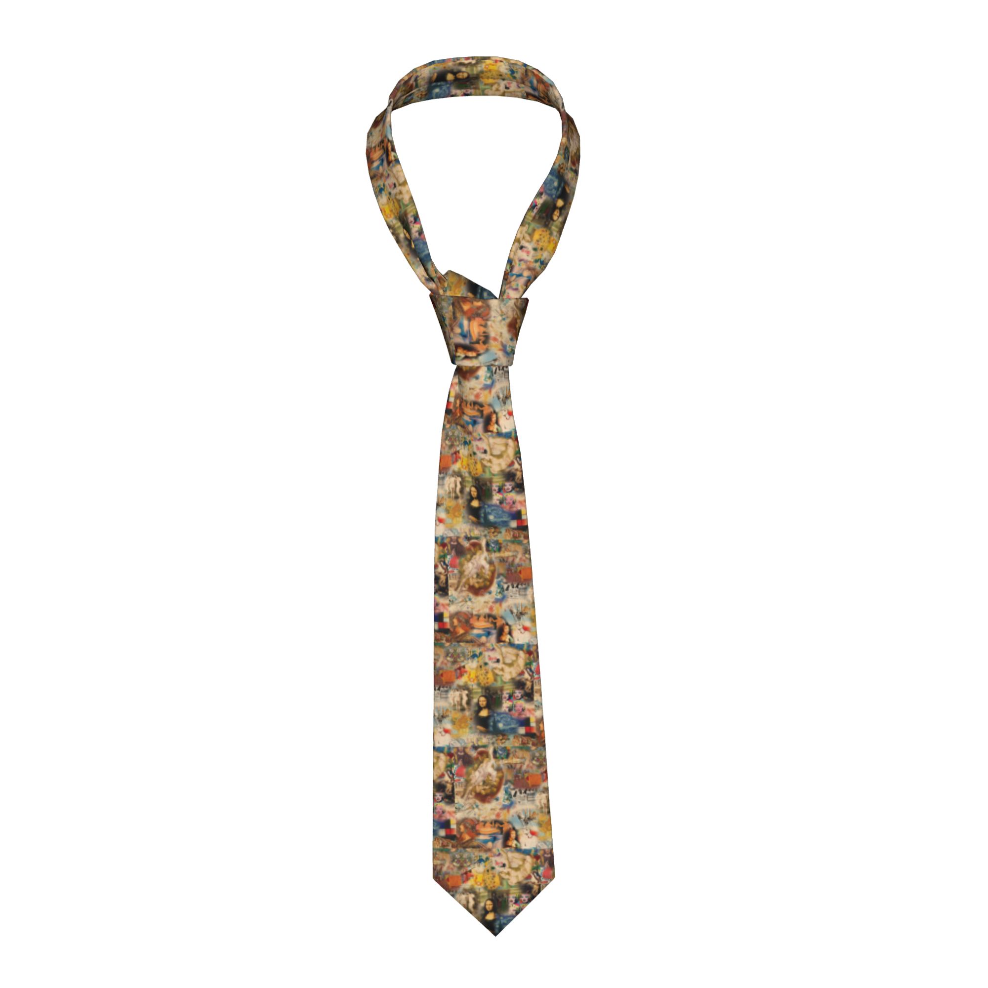 Men'S Fashion History - Van Gogh Kunstgeschichte Krawatten für Herren