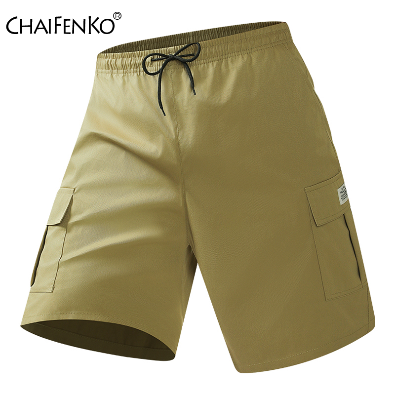 Men'S Fashion Loose Pants - Männer Sommer Neue Cargo-Shorts Mode Einfarbig