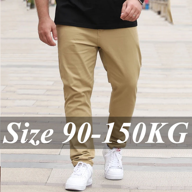 Men'S Fashion Khaki Pants - Plus Größe 36-50 männer Hosen Gerade