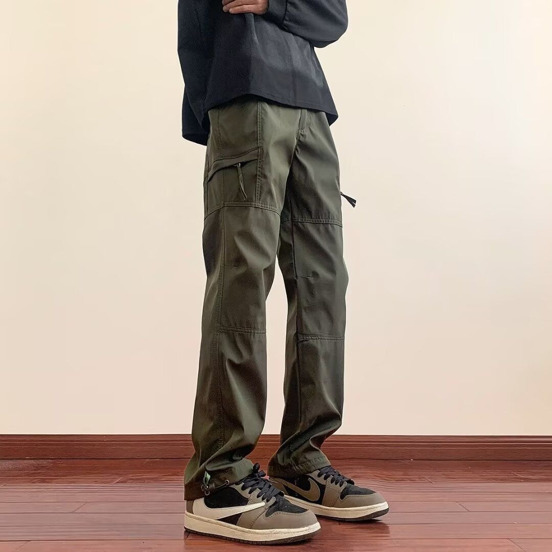 Men'S Fashion Trousers - Herren Cargo-Hose Gerades Bein Winddicht Wasserdicht