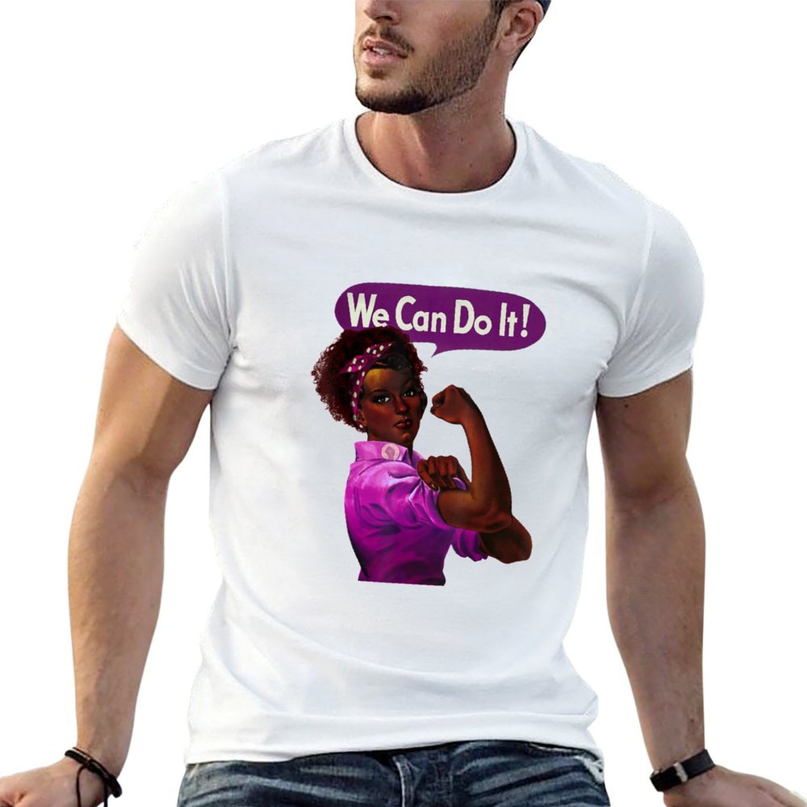 Men'S Fashion History - Rosie the Riveter Black History T-Shirt,