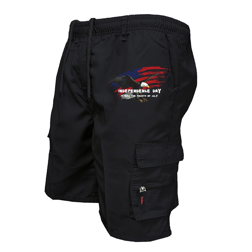 Men'S Fashion Loose Pants - Sommer-Cargo-Shorts für Herren im Militärstil mit
