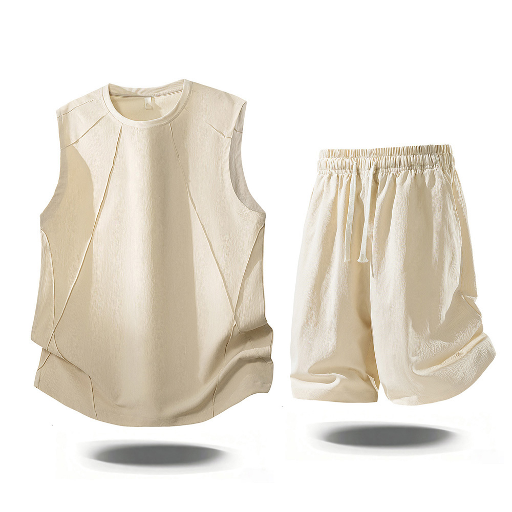 Men'S Tops Fashion - Herren Freizeit 2-Teiler Outfits 2026 Sommer