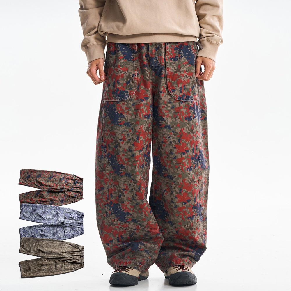 Men'S Fashion Trousers - Hochwertige Bedruckte Baumwoll-Cargohosen für Herren Streetwear