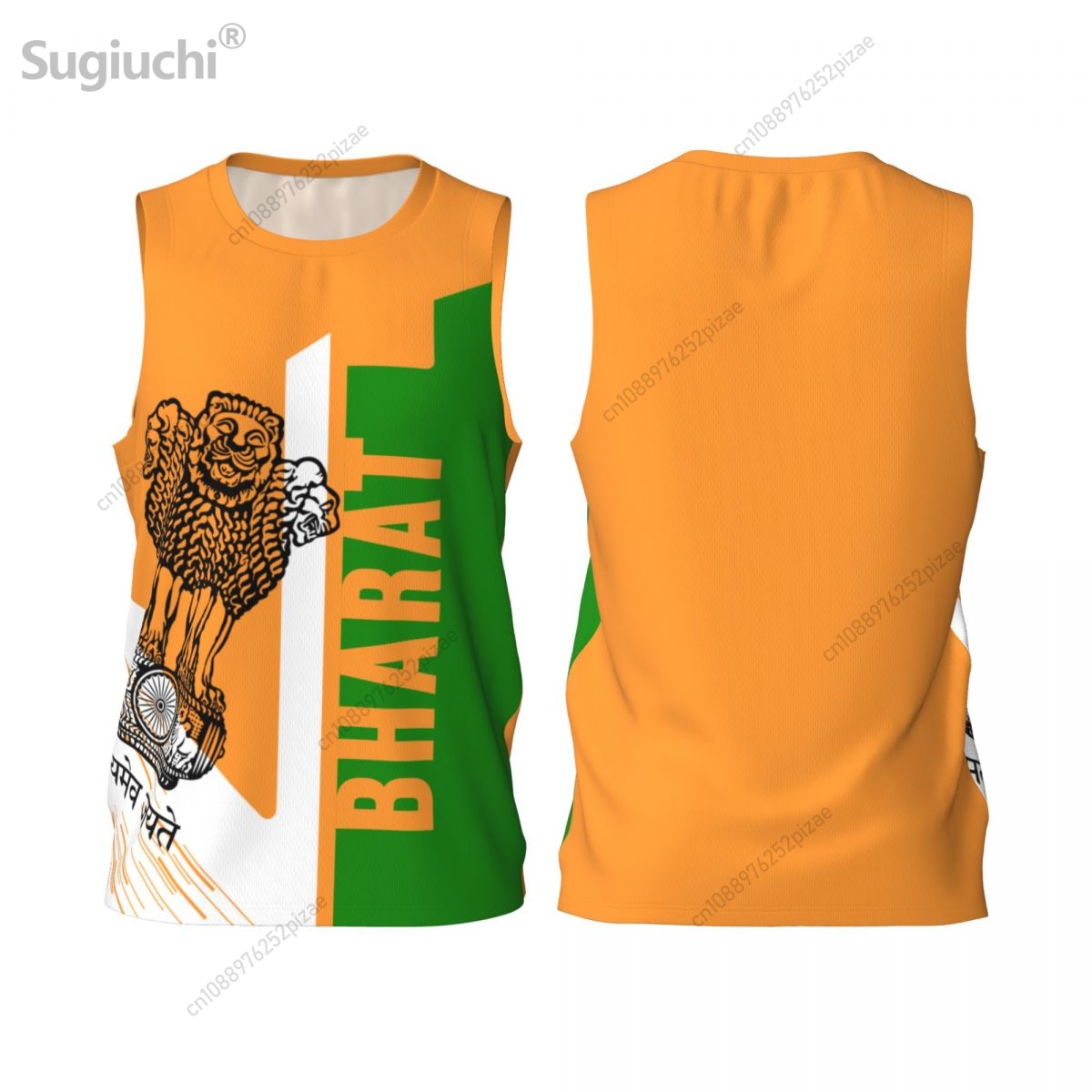 Men'S Fashion Names - Benutzerdefinierte Name-Nummer-Individuelle-Design-T-Shirts mit 3D-Flagge von Indien,
