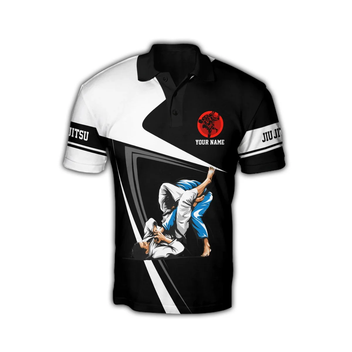 Angepasst Name Jiu Jitsu 3D Al – Men'S Fashion Names Bewertung und Preis