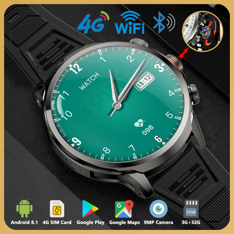 4G Netzwerk Android Smartwatch – Men'S Fashion App Bewertung und Preis