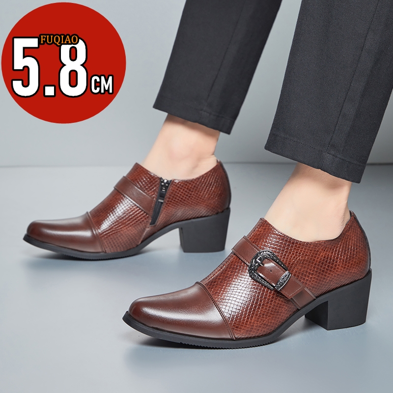 Herren-Lederschuhe mit hohem A – Men'S Fashion Formal Bewertung und Preis