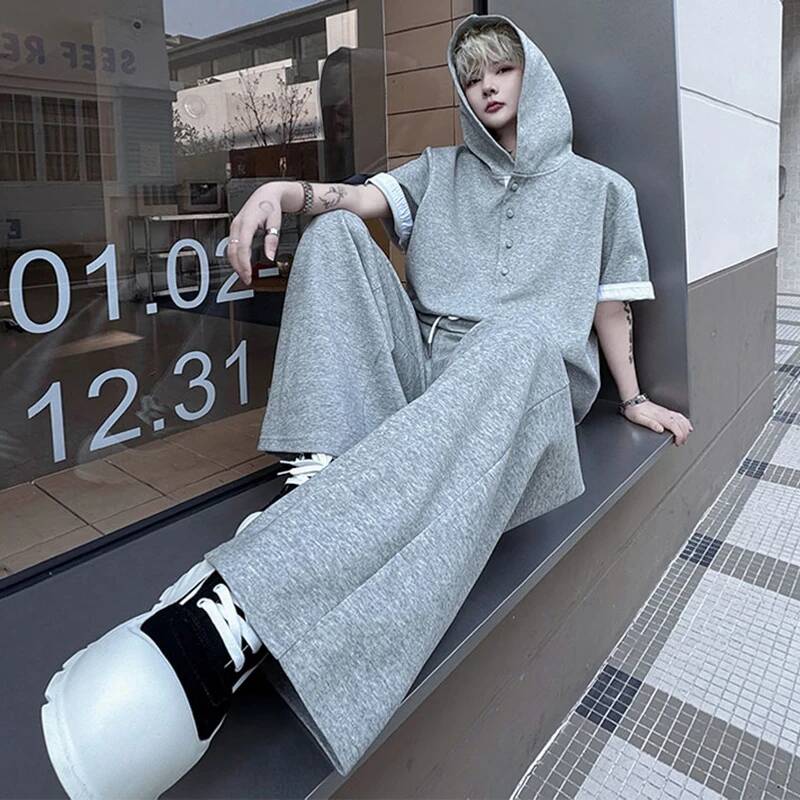 LUZHEN Original Tops Sleeve 20 – Men'S Fashion Loose Pants Bewertung und Preis