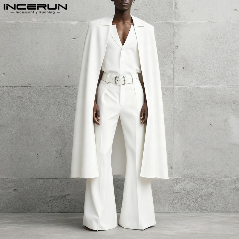 INCERUN Herren-Sets Einfarbig  – Men'S Fashion Loose Pants Bewertung und Preis