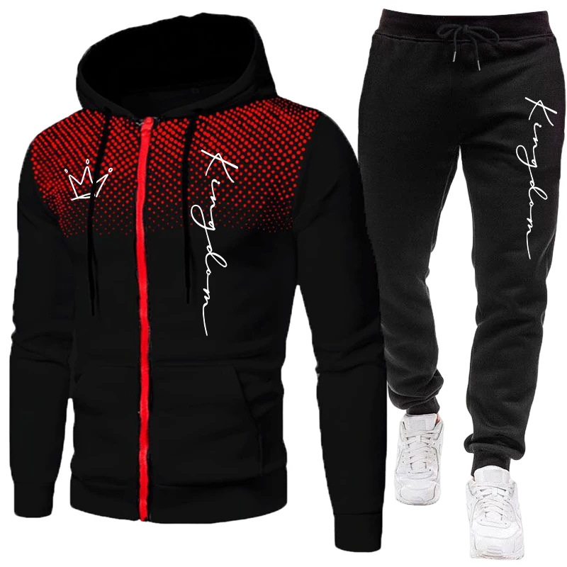 King Herrenjacke Trainingsanzu – Mens Fashion Zip Up Bewertung und Preis