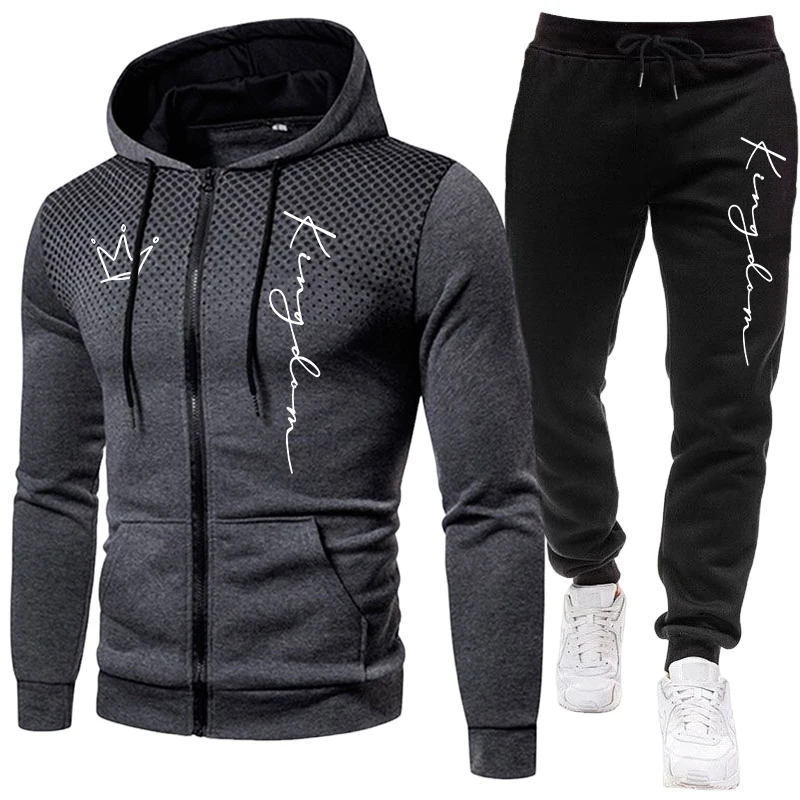 King Herrenjacke Trainingsanzu – Mens Fashion Zip Up Bewertung und Preis