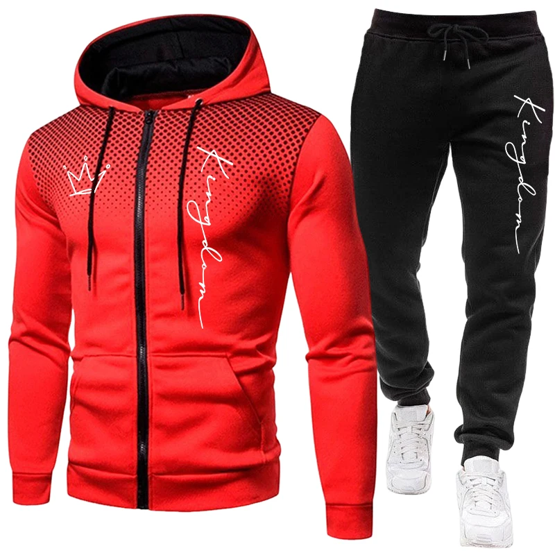 King Herrenjacke Trainingsanzu – Mens Fashion Zip Up Bewertung und Preis