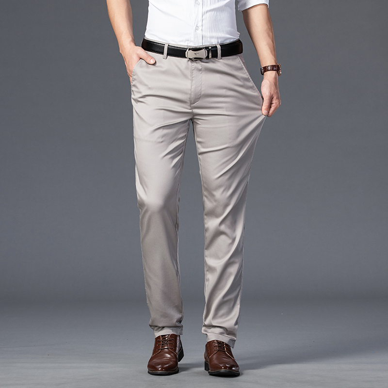Sommer Dünne männer Dünne Anzu – Men'S Fashion Khaki Pants Bewertung und Preis