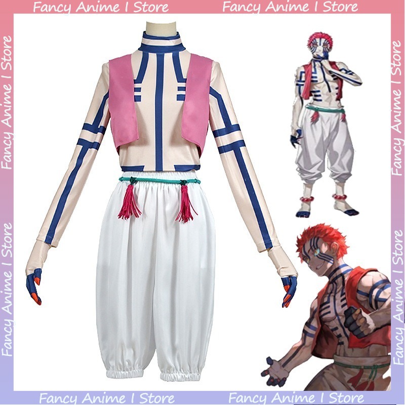 Anime Akaza Cosplay-Kostüm, hü – Men'S Dress Pants Fashion Bewertung und Preis