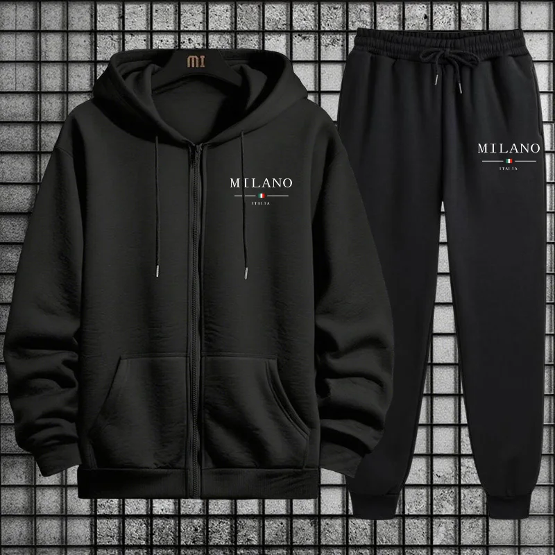 Frühling 2026 Herren-Trainings – Mens Fashion Zip Up Bewertung und Preis
