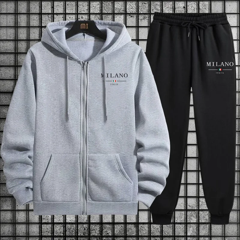 Frühling 2026 Herren-Trainings – Mens Fashion Zip Up Bewertung und Preis