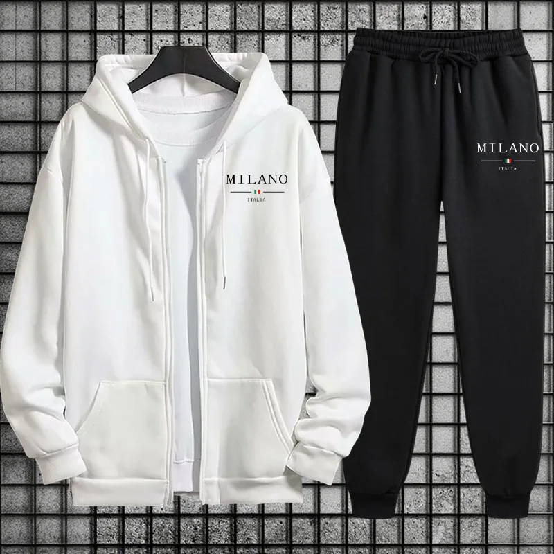 Frühling 2026 Herren-Trainings – Mens Fashion Zip Up Bewertung und Preis