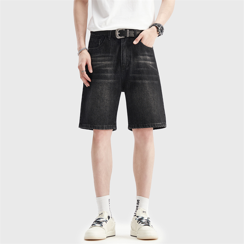 Sommerliche dünne schwarze Den – Men'S Fashion Loose Pants Bewertung und Preis