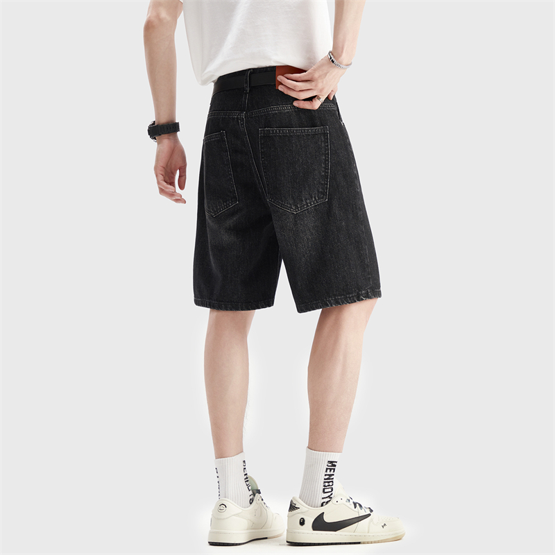 Sommerliche dünne schwarze Den – Men'S Fashion Loose Pants Bewertung und Preis