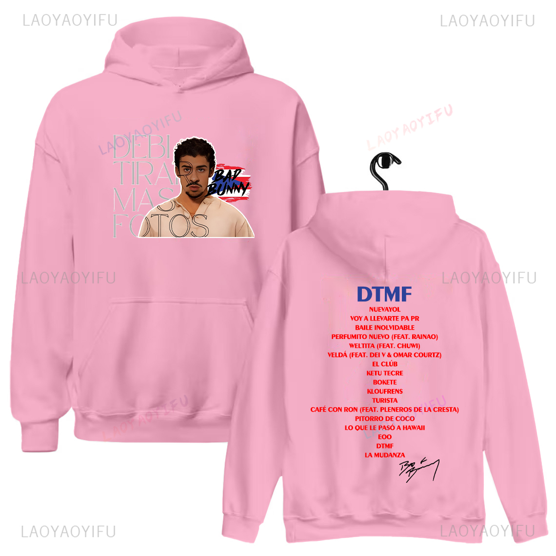 Bad Bunny Album DTMF Print Pul – Men'S Fashion For 70 Year Old Bewertung und Preis