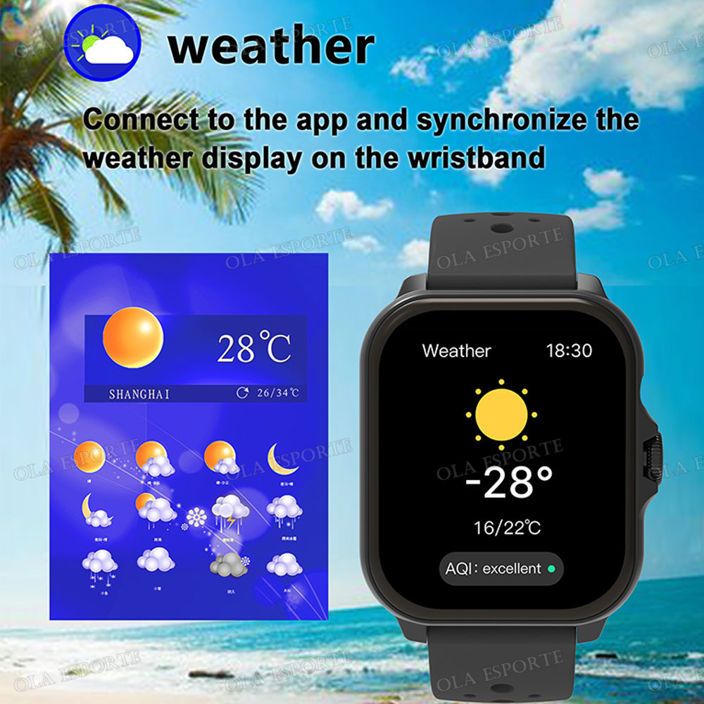 Smartwatch, kabelloses Anrufen – Men'S Fashion App Bewertung und Preis
