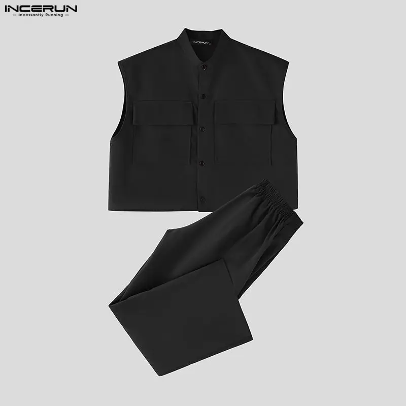 INCERUN Herren-Sets Einfarbige – Men'S Fashion Loose Pants Bewertung und Preis