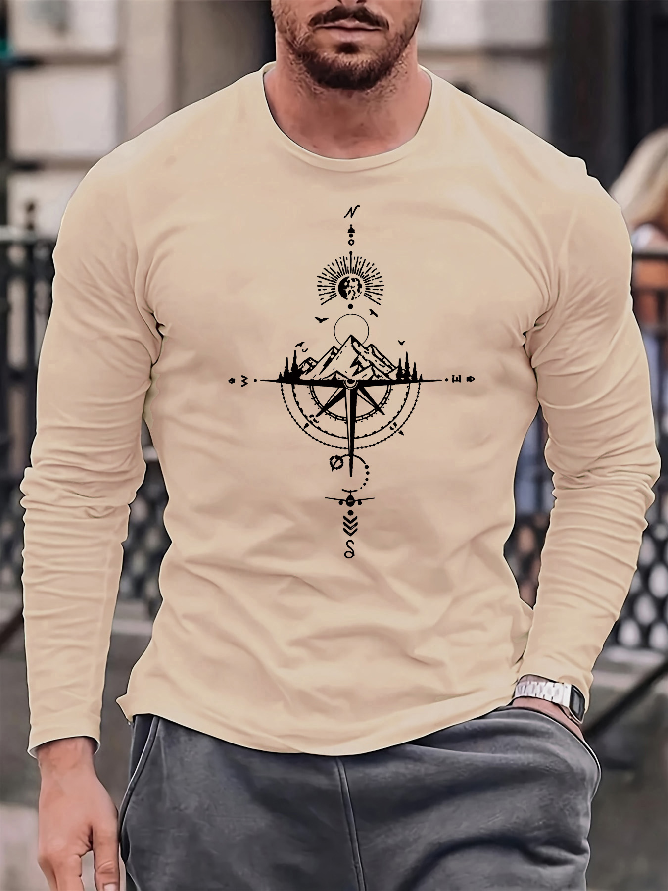 100 % reine Baumwolle, langärm – Men'S Fashion Undershirt Bewertung und Preis