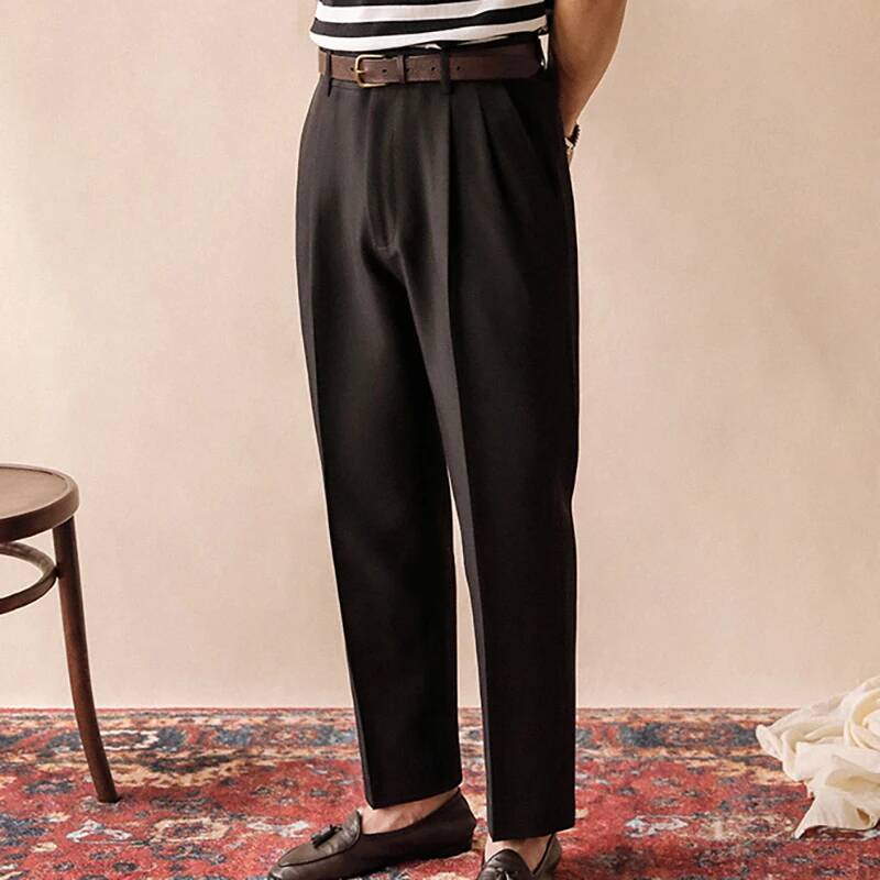 2023 herbst Gerade Hosen Männe – Men'S Dress Pants Fashion Bewertung und Preis