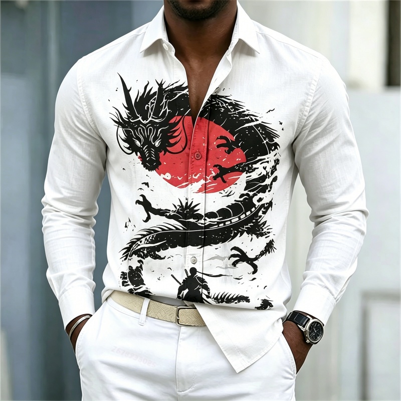 2026 Neues Herrenhemd Weiß Sch – Men'S Fashion And Style Bewertung und Preis