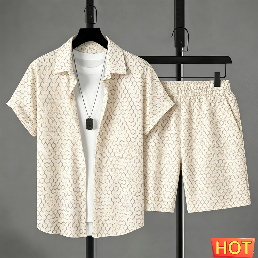 Sommer-Outfit Herren Hemd-Set  – Men'S Fashion Undershirt Bewertung und Preis