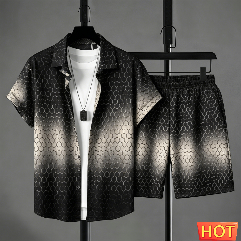 Sommer-Outfit Herren Hemd-Set  – Men'S Fashion Undershirt Bewertung und Preis