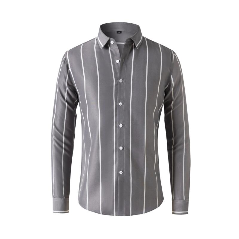 Herren Gestreiftes Hemd Langar – Men'S Fashion Formal Bewertung und Preis