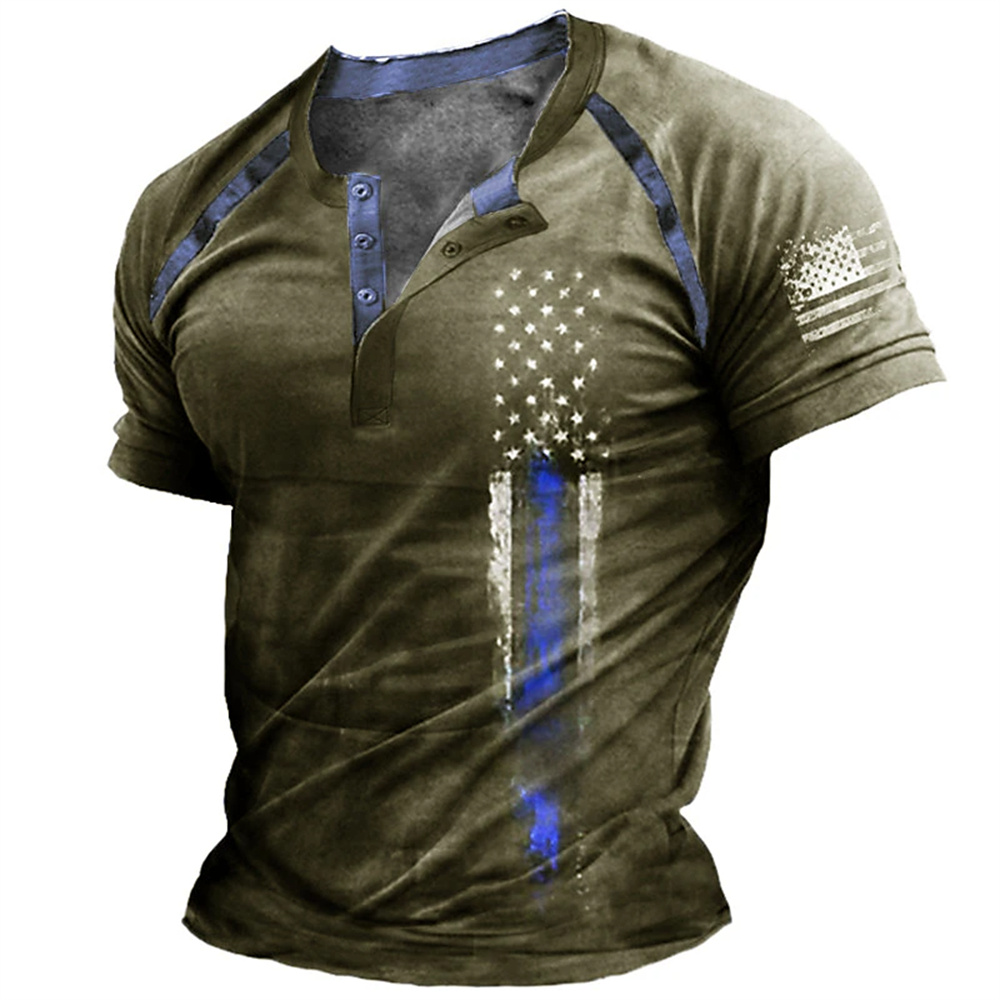 Lustiges 3D-amerikanische-Flag – Men'S Fashion Undershirt Bewertung und Preis