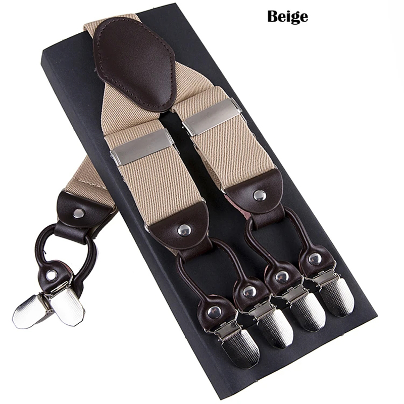 Herren Casual Mode Leder-Hosen – Suspenders Clip Men Bewertung und Preis