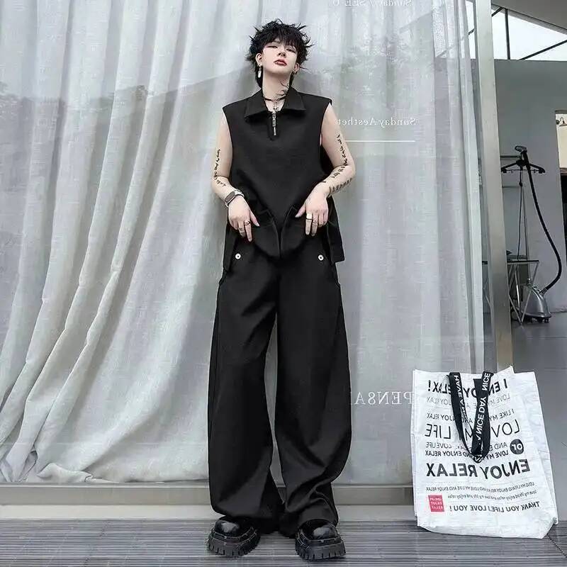 LUZHEN Weste 2026 Mode Sommer  – Men'S Fashion Loose Pants Bewertung und Preis
