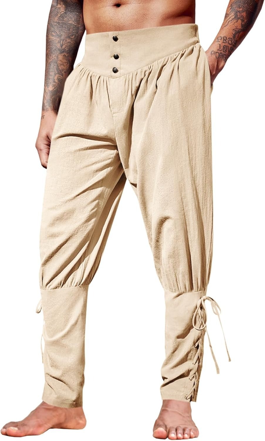 Mittelalterliche Leinen-Knöche – Men'S Dress Pants Fashion Bewertung und Preis