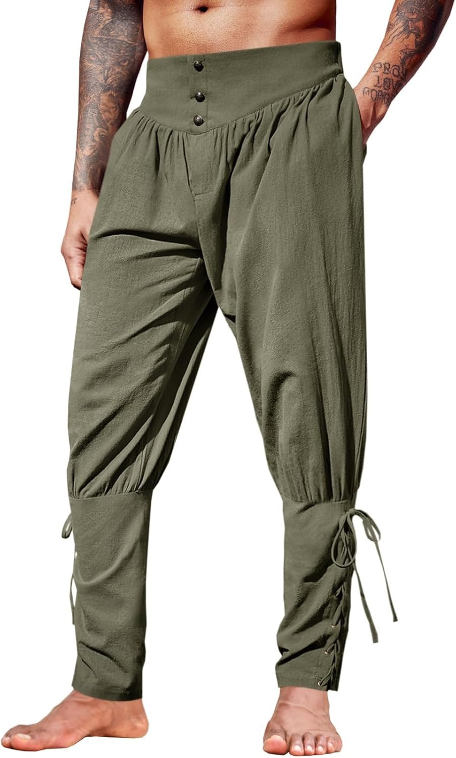 Mittelalterliche Leinen-Knöche – Men'S Dress Pants Fashion Bewertung und Preis