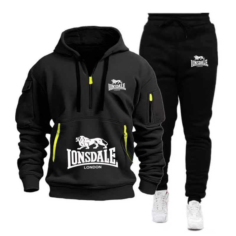 LONSDALE Herren-Kapuzenpullove – Mens Fashion Zip Up Bewertung und Preis
