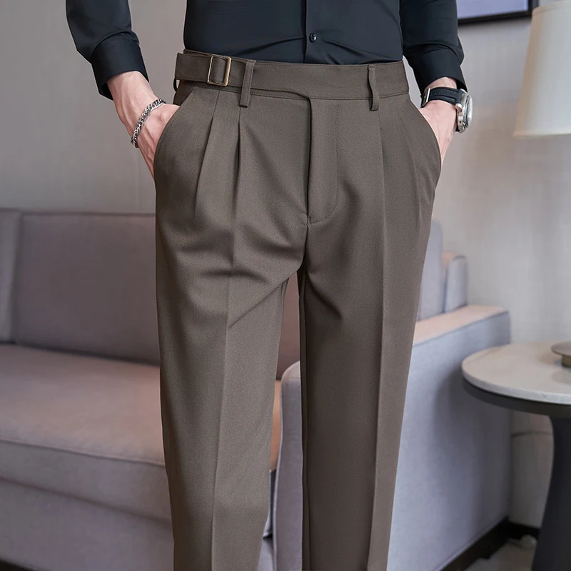 Marineblaue Herrenanzughose, W – Men'S Fashion Khaki Pants Bewertung und Preis