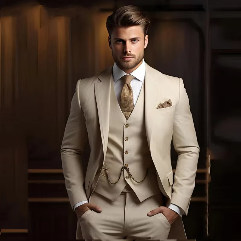 Formelle Herrenanzüge für Bräu – Men'S Fashion Khaki Pants Bewertung und Preis