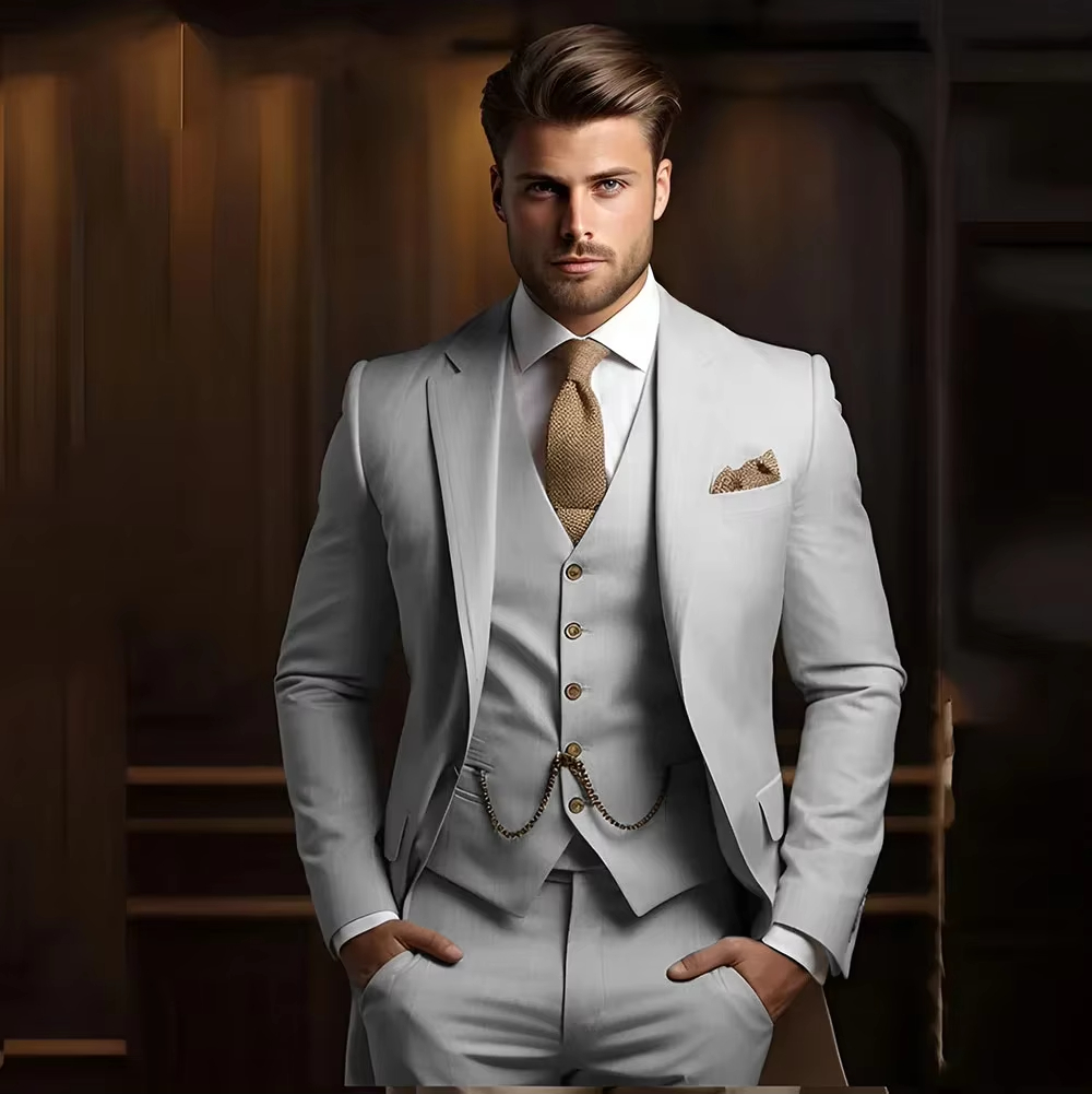 Formelle Herrenanzüge für Bräu – Men'S Fashion Khaki Pants Bewertung und Preis