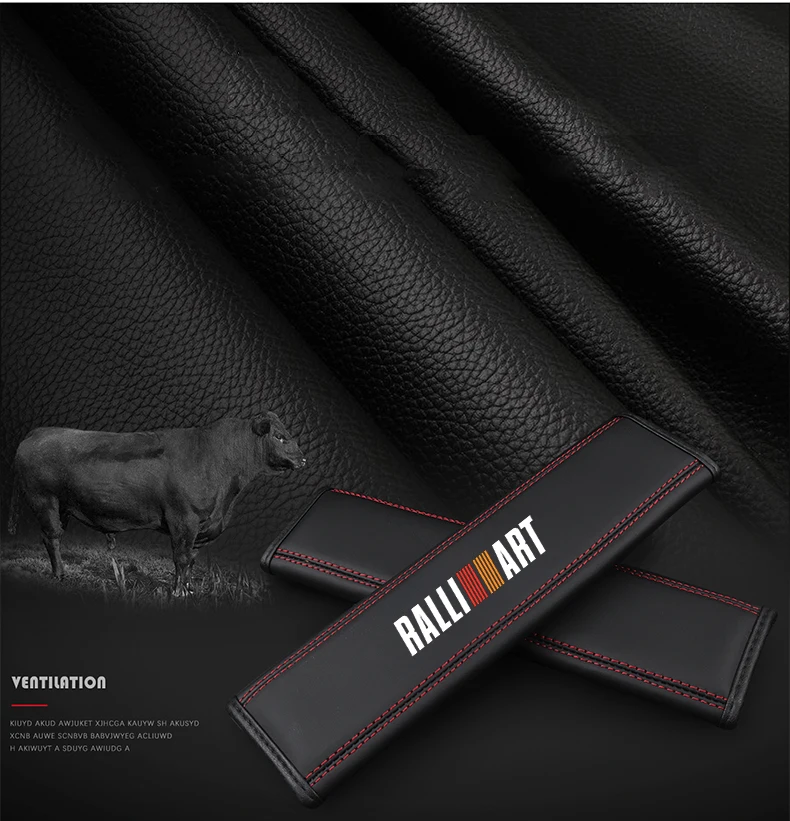 Für mitsubishi ralliart lancer – Leather Belt Braided Bewertung und Preis