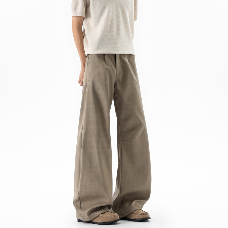 Khaki Vintage Plissierte Herre – Men'S Fashion Khaki Pants Bewertung und Preis