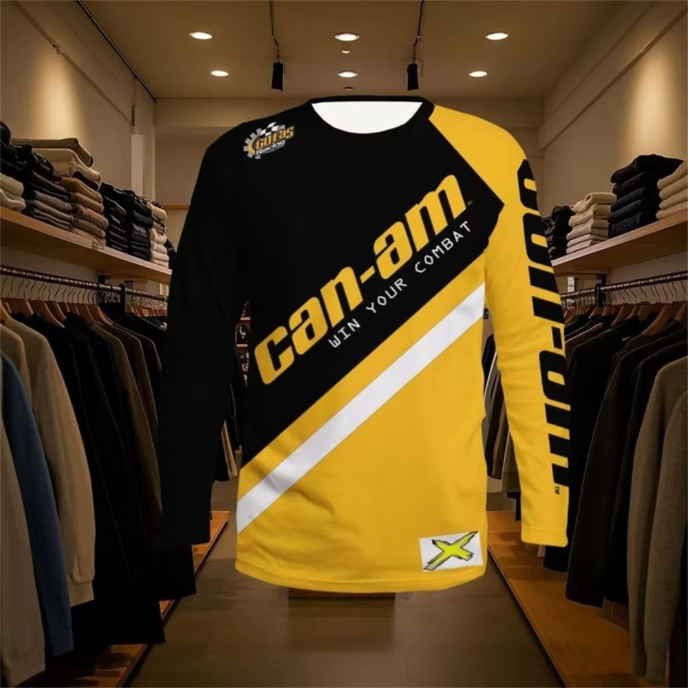 Motorrad-Renn-Langarm-T-Shirt  – Men'S Fashion T Shirts Bewertung und Preis
