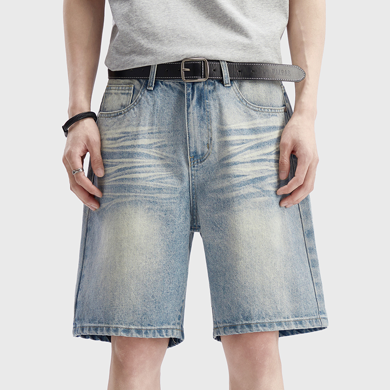 Vintage Washed Denim Shorts fü – Jeans Pants Fashion Men Bewertung und Preis