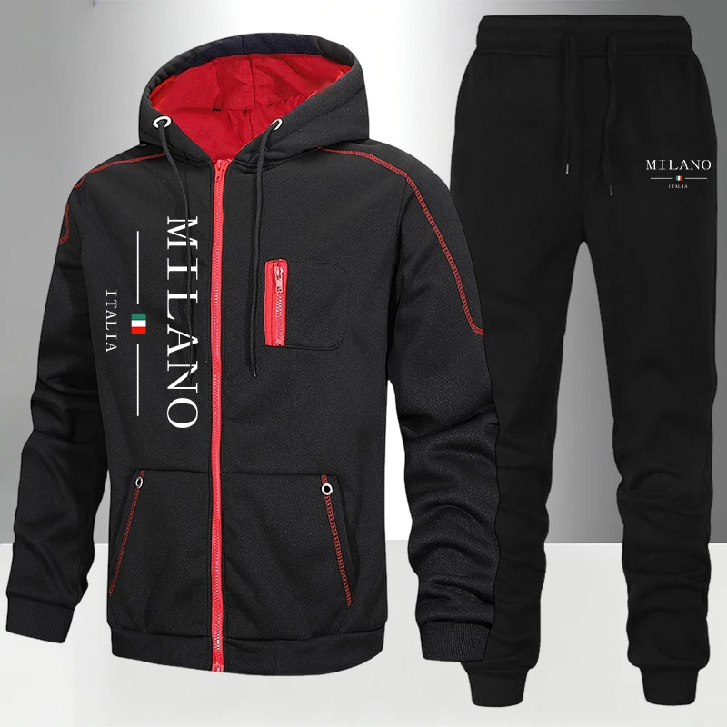 Italienische Mode Herren-Set/M – Mens Fashion Zip Up Bewertung und Preis